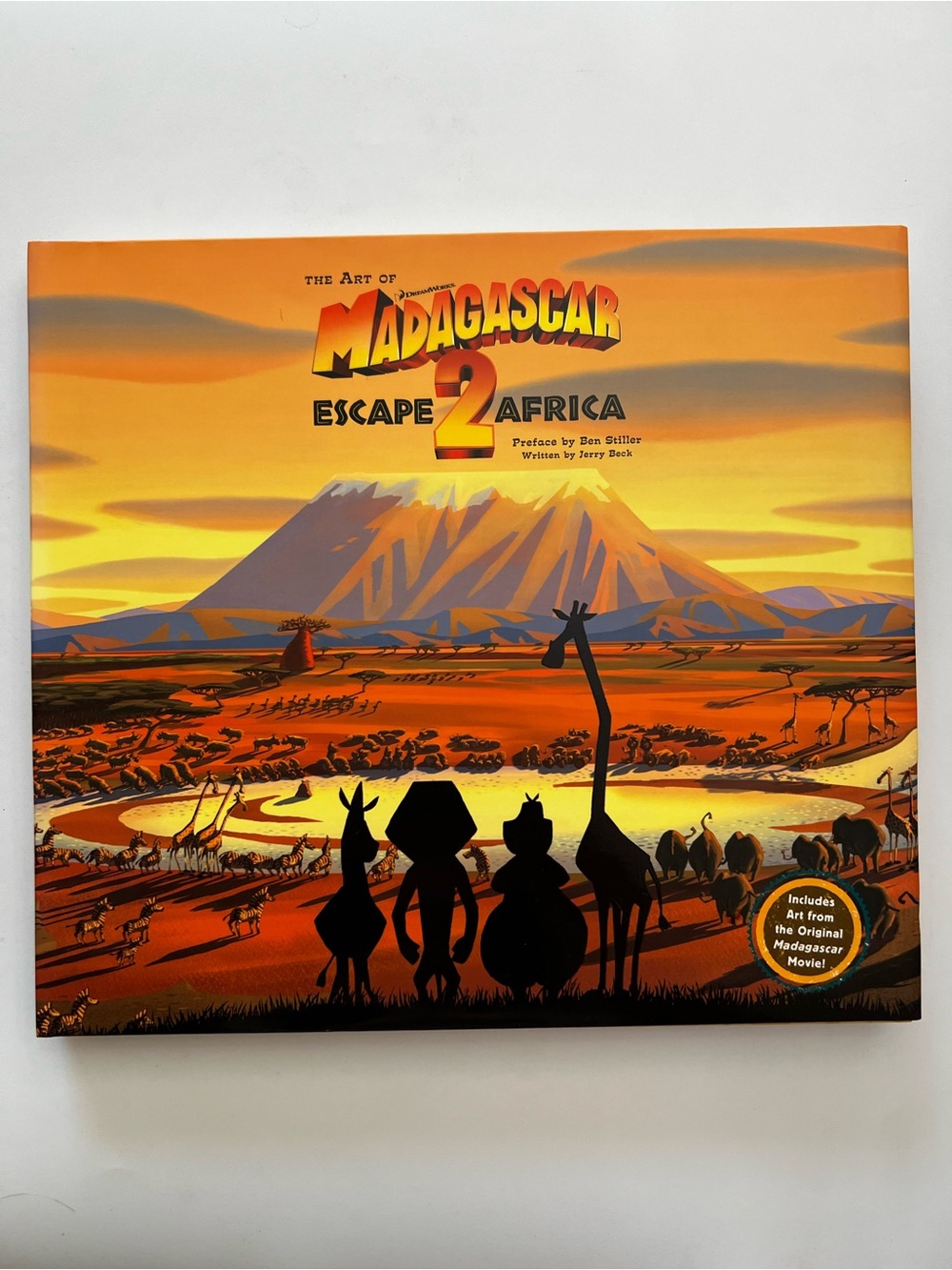 The Art of Madagascar 2 Escape Africa DreamWorks 2008 Hardcover SIGNED Like New!
